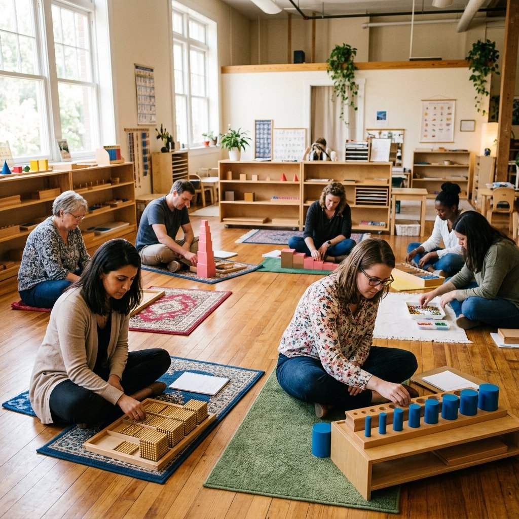 Montessori Teacher Training Classroom Setup